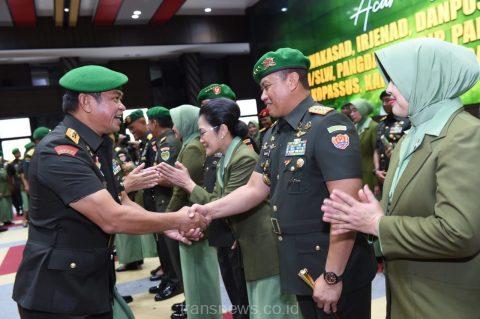 Kasad Pimpin Sertijab 14 Jabatan Strategis di Tubuh TNI AD