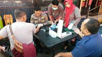 Polres Jember melaksanakan program pemeriksaan kesehatan keliling bagi anggota Polri,PNS dan PHL