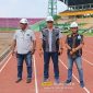 Wartawan transnews.co.id, saat konfirmasi terkait rehabilitasi dan renovasi Stadion Gelora Delta Sidoarjo, Kamis (28/3/2024)