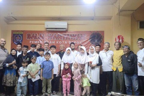 Balai Wartawan Kota Depok Santuni 20 Anak Yatim Piatu