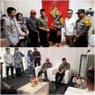 Pos pengamanan Polsek Beji Persimpangan Margonda Depok