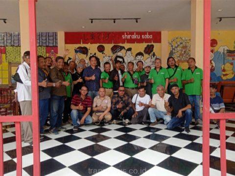 Foto bersama Seluruh anggotah SWI Kabupaten Jember saat halal bihalal