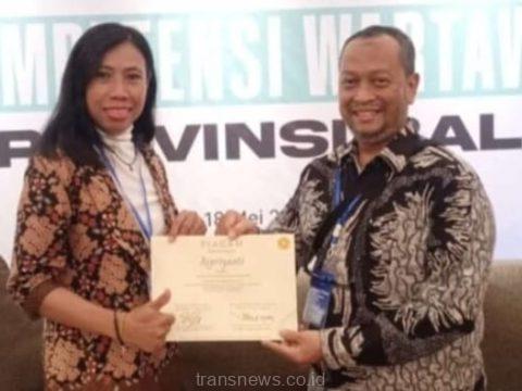 Wakil Bendahara DPW SWI Jatim Kompeten UKW Gratis Dewan Pers di Bali