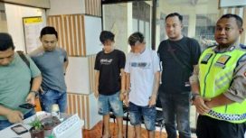 Polisi lalu lintas berhasil amankan pelanggar yang ternyata bawa sabu