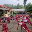 Brimob Batalyon A Pelopor Mengawali Aktifitas Dengan Olahraga