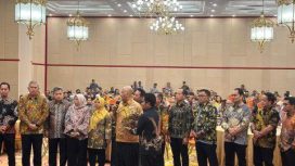 Launching implementasi sertifikat elektronik Kantor Pertanahan Kabupaten Bogor 1 berlangsung pada Senin 22 Juli 2024 di Alhambra Hotel and Convention, Kabupaten Tasikmalaya.