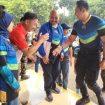 Menteri ATR/BPN secara resmi membuka turnamen Voli piala Menteri ATR/BPN di gor Nanggala Kopassus, Cijantung, Jakarta Timur, Jumat, 23 Agustus 2024
