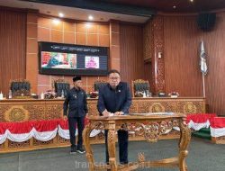 Paripurna DPRD Kota Depok Persetujuan Terhadap Raperda Perubahan APBD TA 2024