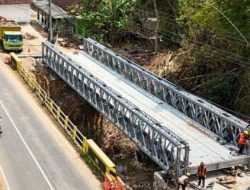 Dinas PU Bina Marga Jatim Selesaikan Pembangunan Jembatan Bailey di Sumenep