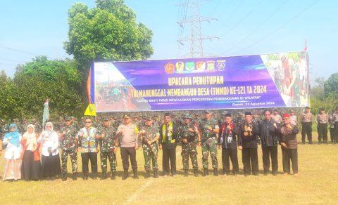 
					Program TMMD ke-121 TA 2024 di Kota Depok Resmi Ditutup