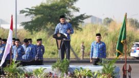 Plt. Bupati Subandi Pimpin Apel ASN di MPP Sidoarjo