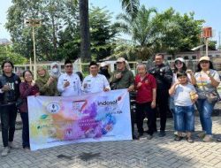 Foto bersama di Taman Ratu Jaya, Cipayung, Kota Depok
