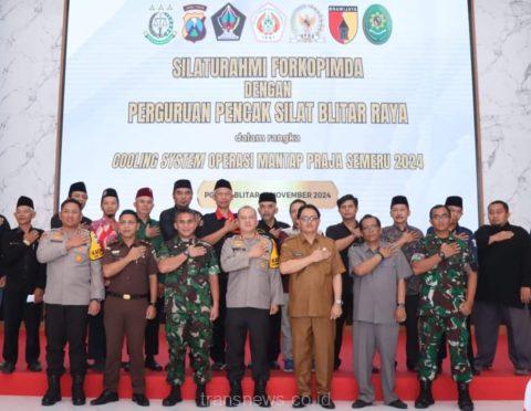 
					Jelang Pilkada 2024, Forkopimda Kabupaten Blitar Silaturahmi Bersama Perguruan Silat