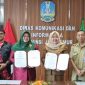 Tingkatkan Layanan Masyarakat, Diskominfo dan DP3AK Jatim Tandatangani Perjanjian Kerja Sama