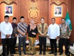 Anggota DPD RI Ning Lia Temui Pj. Gubernur Jatim