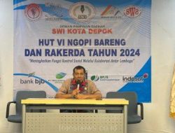 Hadiri Rakerda SWI Kota Depok, Bambang Sutopo: Momen Penting Untuk Rancang Strategi