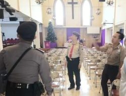 Jelang Natal 2024, Polresta Sidoarjo Patroli Gereja