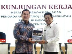 Plt. Bupati Subandi Sambut Kunjungan Kepala LKPP Barang/Jasa Pemerintah di Kabupaten Sidoarjo