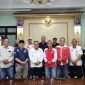 Jajaran pengurus DPD LSM LIRA Sidoarjo m, saat menghadiri undangan klarifikasi di kecamatan Wonoayu, Rabu (19/2/2025)