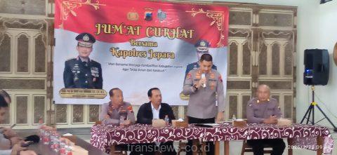 Polres Jepara Gelar Jumat Curhat Bersama Rekan Media