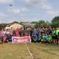 Pembukaan turnamen Sepak Bola U-45 di lapangan Perintis RW 006 Kelurahan Ratujaya, Kecamatan Cipayung. (dok.Ratujaya)