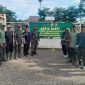 Lurah Ratujaya Bambang Sugiarto (kelima dari kiri), bersama jajaran Komando Distrik Militer (Kodim) 0508/ Depok. (dok. Ratujaya)