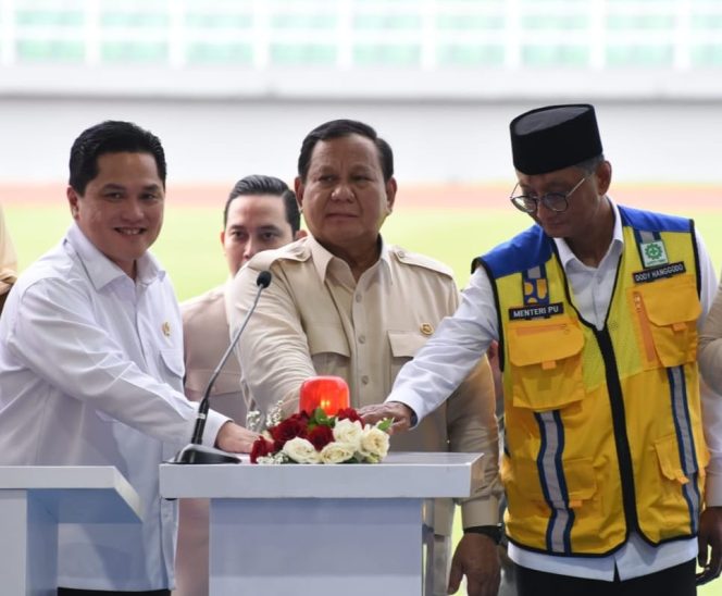 
					Presiden Prabowo Resmikan Renovasi 17 Stadion di Indonesia, Salah Satunya Stadion Gelora Delta Sidoarjo