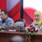 Khofifah Membuka Rakor Penguatan Ekonomi Desa tahun 2025 di Gedung Negara Grahadi Surabaya