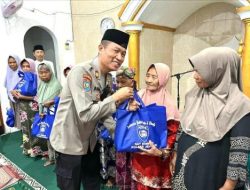 AKP.Agus yudi K SH.kasat binmas polres jember sa at berikan bantuan