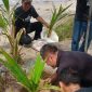 Tangkal Abrasi pengelola pantai papuma tanam berbagai pohon