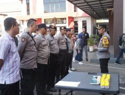 Wakapolres Jember konpol Ferri Dharmawan saat lakukan Mitigasi dan Deteksi