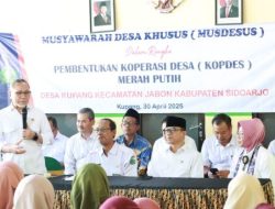 Menko Pangan Zulkifli Hasan Tinjau Musdesus dan Kunker ke Koperasi Merah Putih Tambak Rumput Laut