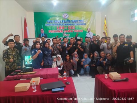 DPW LBH CCI Jawa Timur Gelar Rakerwil 2025 di Mojokerto