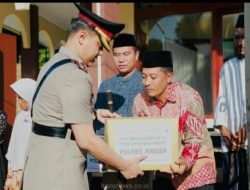 Kapolres berikan Tali asih kepada keluarga besar pejuang