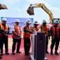Polda Jatim Memulai Ground Breaking Pembangunan Gudang Ketahanan Pangan di Mojokerto