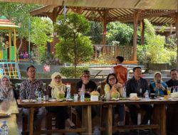 Kepala BPJS TK Sumedang, Haryani Rotua Melasari, Kepala BPJS TK Sukabumi, Ryan Gustaviana, dan Kepala BPJS TK Kota Depok Novarina Azli, Kamis,10 Juli 2025. (YN)