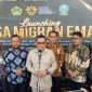 Menteri P2MI Abdul Kadir Karding Launching Program Desa Migran EMAS di Gresik
