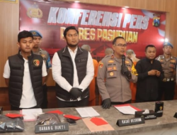 Polres Pasuruan 
Ungkap Pelaku Pembunuhan di Purwosari