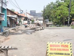 Bupati Subandi Sidak Proyek Betonisasi Bringinbendo, Harapkan Redam Banjir dan Rampung Desember