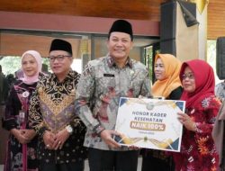 Tekan AKI, AKB, dan Stunting, Bupati Subandi Naikkan Honor Kader Kesehatan 100 Persen
