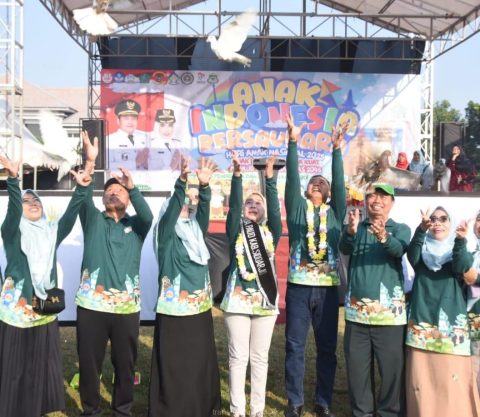 Peringati HAN, Bunda PAUD se Kabupaten Sidoarjo Deklarasikan 1 Tahun PAUD Pra SD