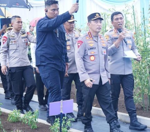 Kapolri Jenderal Listyo Sigit Resmikan Grounbreaking SPPG di Sidoarjo