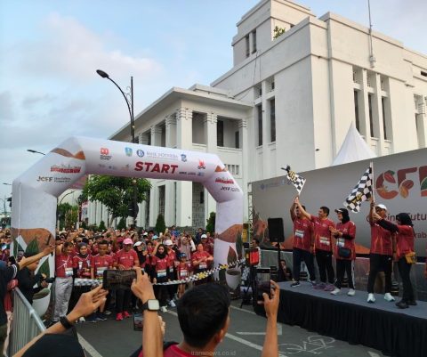BI Jatim Gelar Heritage Fun Run 2025, Padukan Olahraga, Budaya, dan Semangat Kemerdekaan