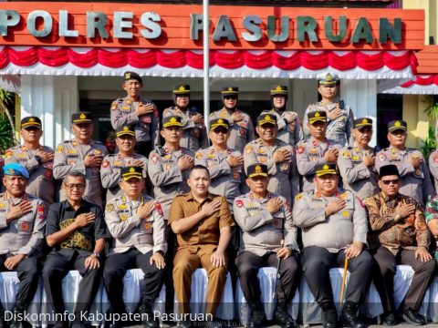 Kapolda Jatim Hadiri Coffe Morning di Polres Pasuruan
