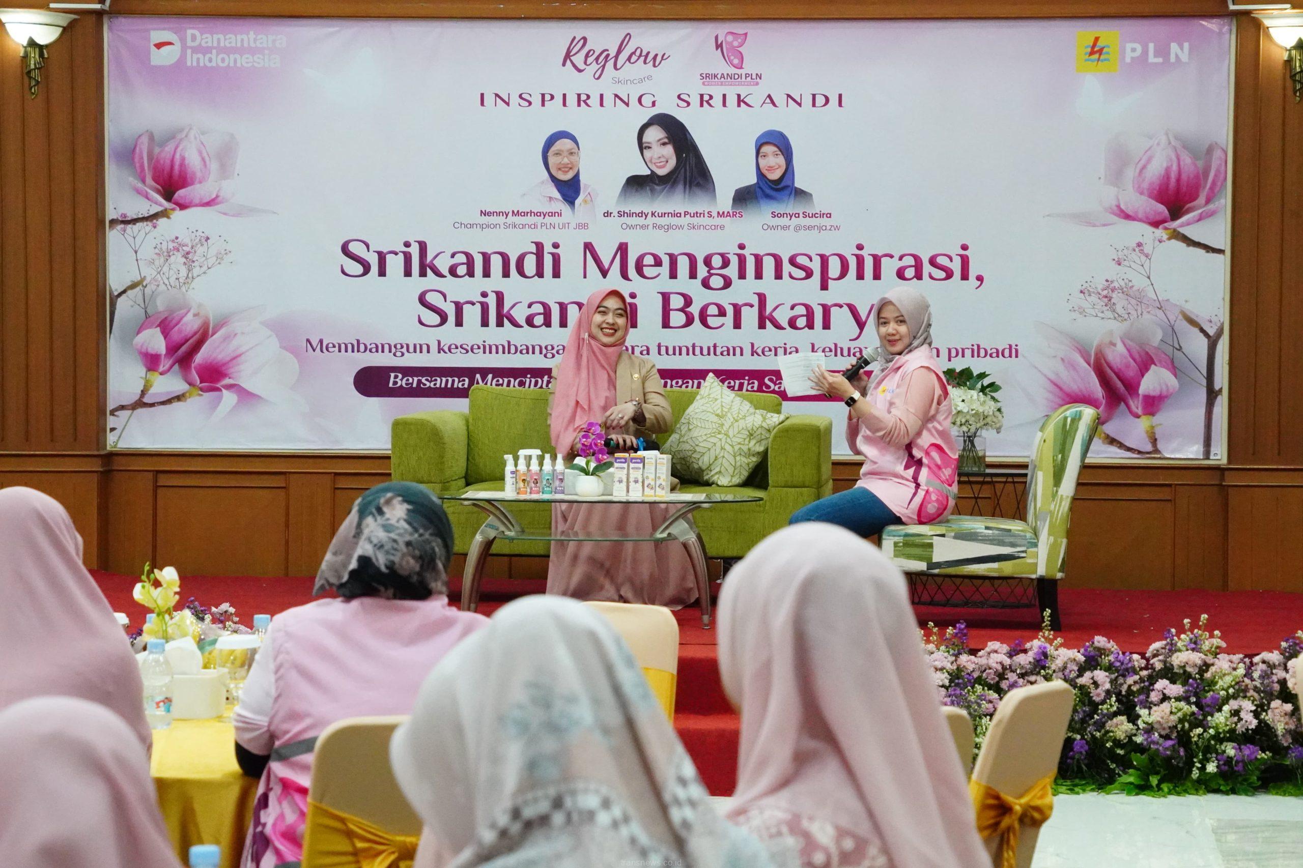 Srikandi PLN UIT JBB Inspiring Woman Hadirkan Owner Reglow Berbagi Kisah Sukses