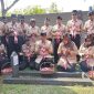 Kwartir Cabang (Kwarcab) Pramuka Kota Depok ziarah dan tabur bunga di Taman Makam Pahlawan (TMP) Kalimulya.