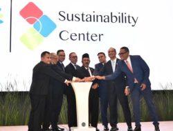 Dokumentasi: Peresmian Sustainability Center UPER yang dilakukan oleh Kepala Bappenas, Komisaris Utama Pertamina, Jajaran Pimpinan Pertamina dan Pertamina Foundation serta Rektor Universitas Pertamina (13/08/25).