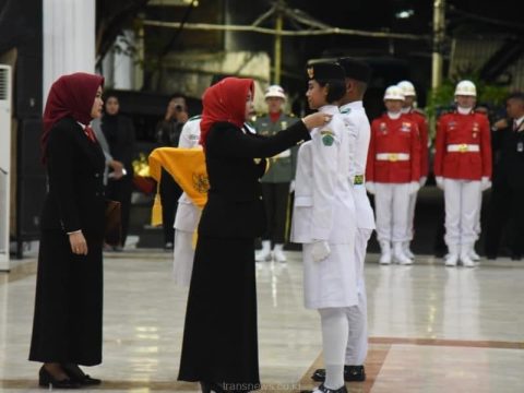 Wabup Sidoarjo Mimik Idayana Kukuhkan 76 Anggota Pasikbraka