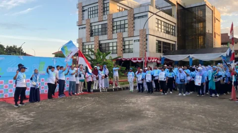 Sekda Kota Depok Lepas Peserta Jalan Sehat RSUD KiSA