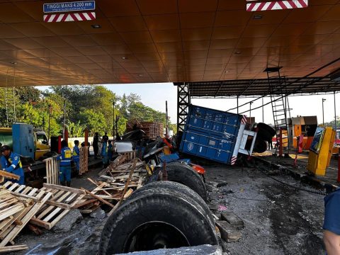 Kemenhub Tindak Lanjuti Kecelakaan Truk di Gerbang Tol Ciawi (Dok. Kemenhub)